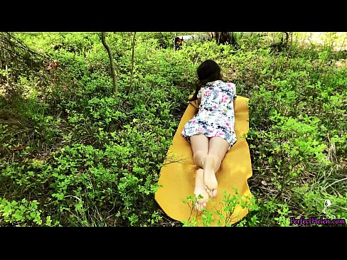 ❤️ Tinder 上的陌生人在樹林裡自慰我的陰部並熱情地亂搞 ❤ 自製色情 在我們 ️❤